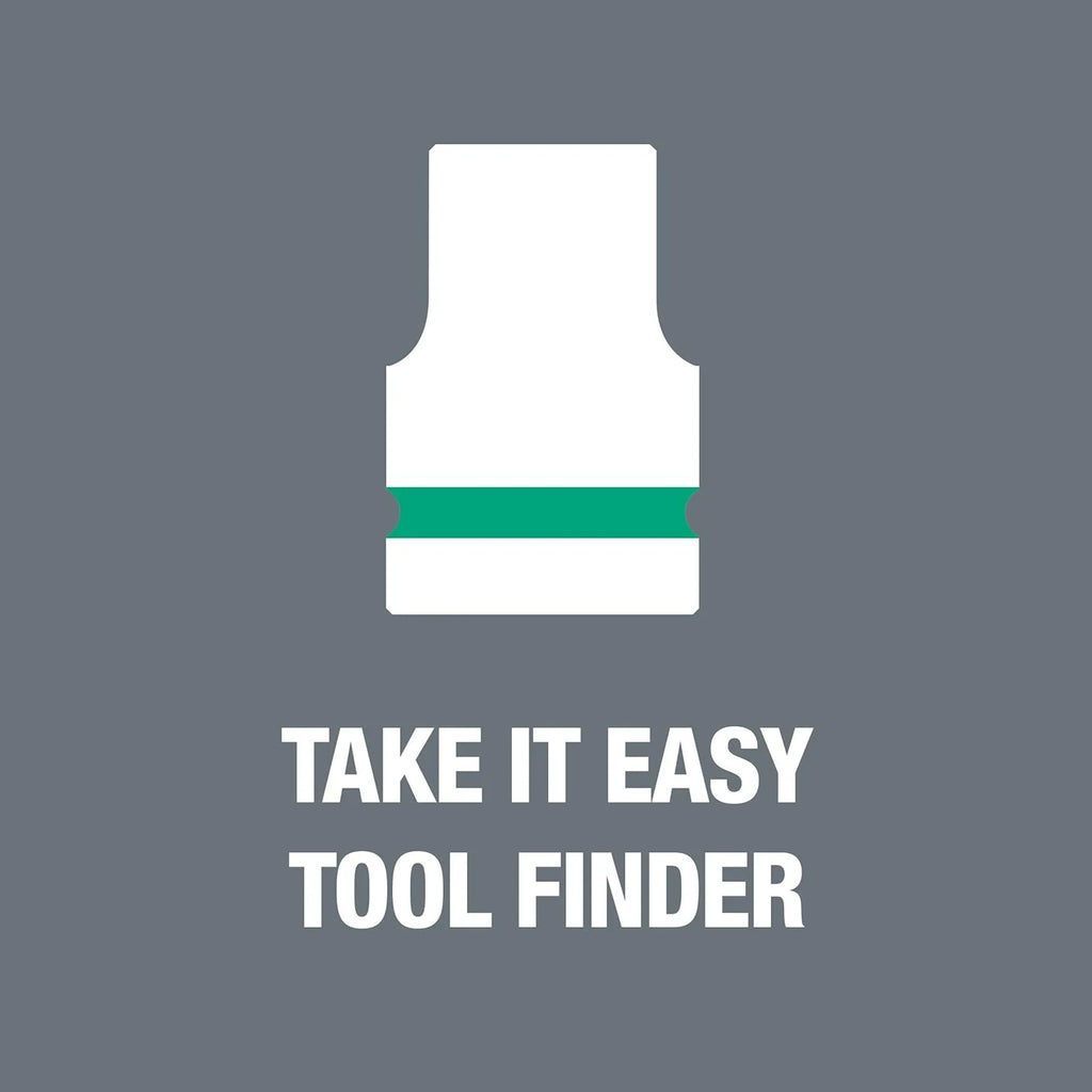 5003594001 8100 SB 2 Zyklop 3/8" Metric Ratchet Set ( Piece of 43)