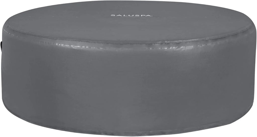 Inflatable Hot Tub Spa (71" x 26") | Portable Hot Tub with 2 Covers (1 Energy-Efficient Thermal Cover and 1 Standard Cover) | Fits Up to 2-4 Persons | Black