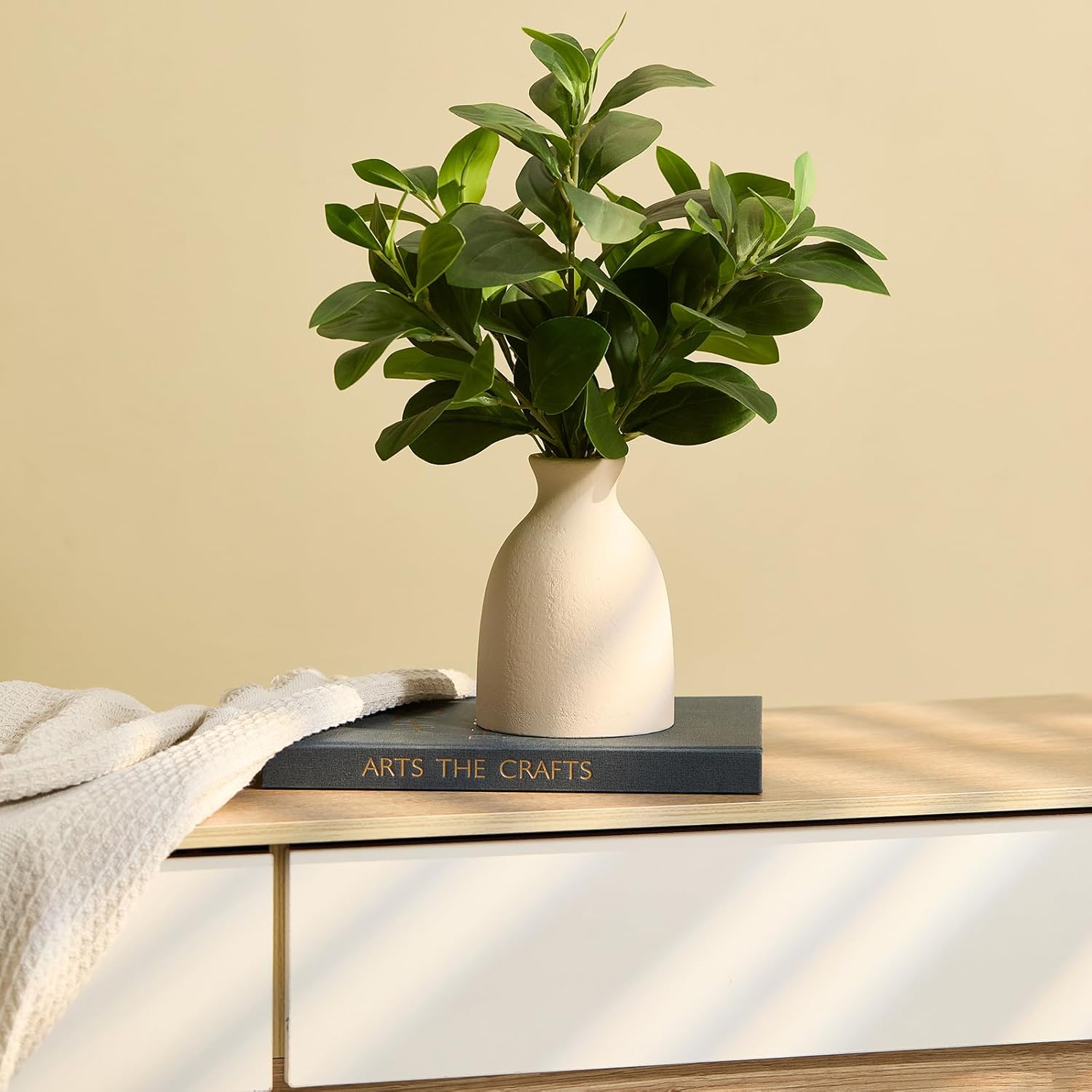 16in Artificial Eucalyptus Potted Plant