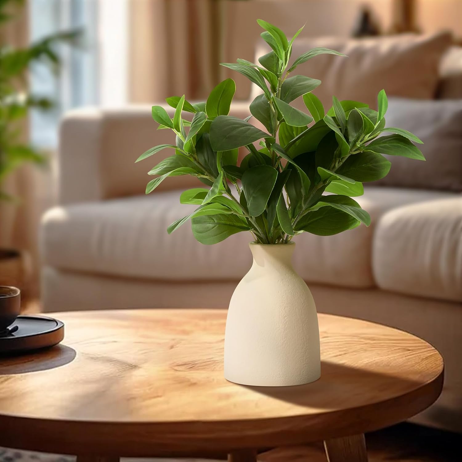 16in Artificial Eucalyptus Potted Plant