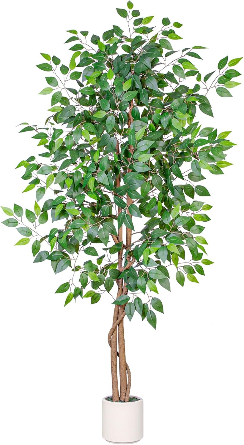 5ft Artificial Ficus Tree with Planter