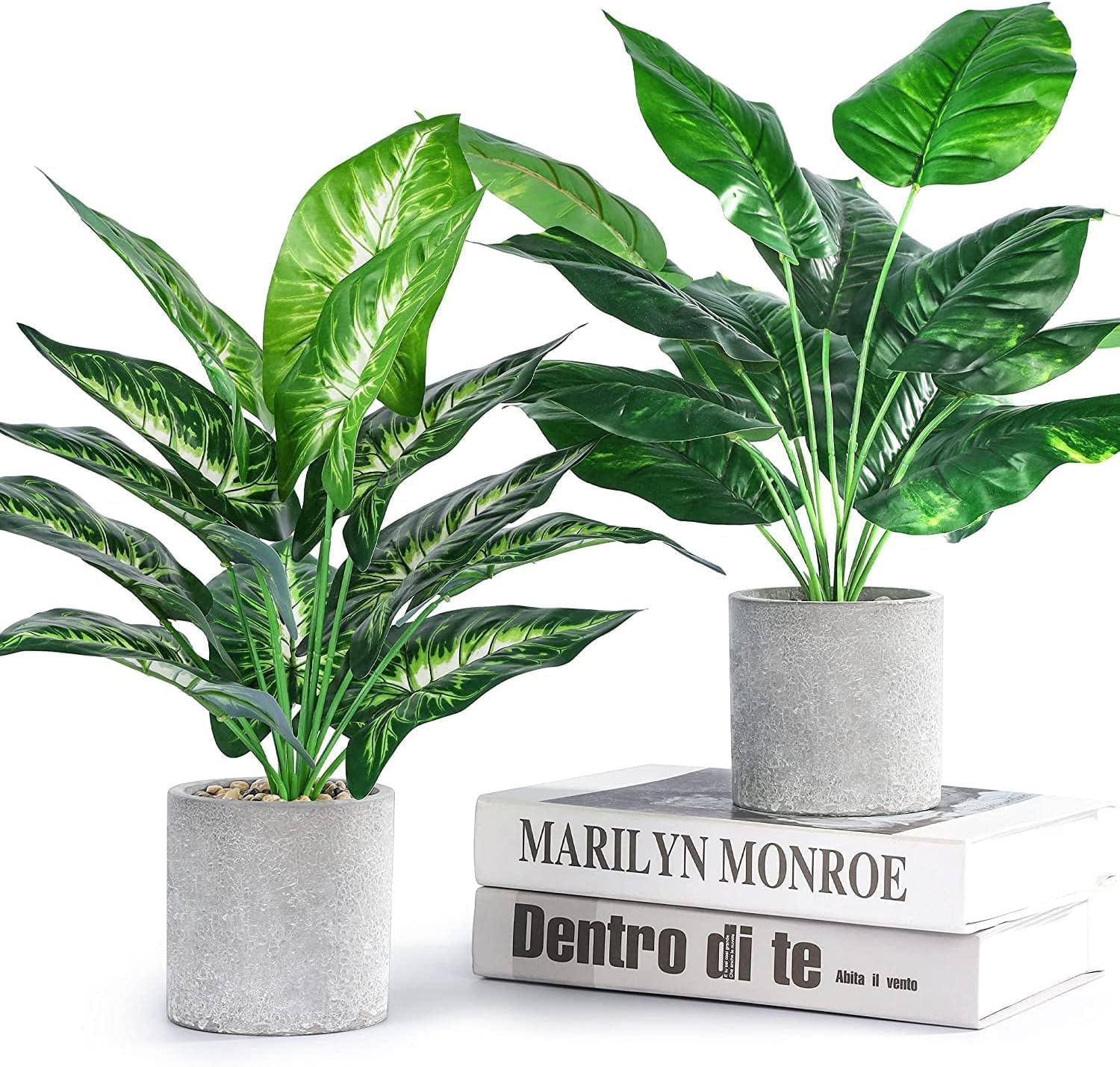 16in Artificial Tropical Plant Decor