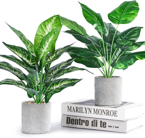 16in Artificial Tropical Plant Decor