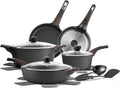Cookware Sets, Pots and Pans Set Non stick, 14-Piece Induction Cookware, Non toxic Healthy Non Stick Kitchen Cooking Set, with Frying Pans Set, PFAS PTFE PFOA PFOS Free
