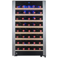 52 Bottles Single Zone Compressor Function Freestanding Refrigerator Wine Cooler Cellar